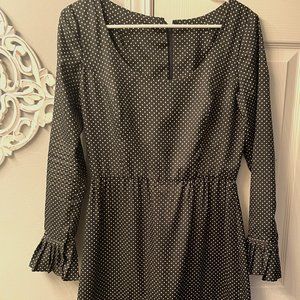 Women Polka Dot dress polyester